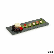 Snack tray Black Board 30,3 x 0,5 x 10 cm (24 Units)