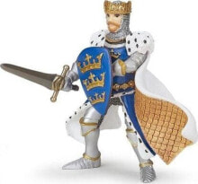 Figurine Papo King Arthur blue