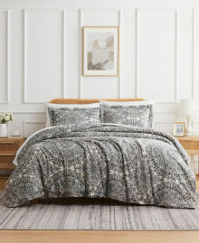 Southshore Fine Linens ashanti Microfiber 3 Piece Duvet Cover Set, Queen