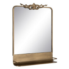 Wall mirror Golden Crystal Iron 62 x 16 x 65 cm
