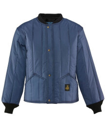 RefrigiWear men's Lightweight Cooler Wear Fiberfill Insulated Workwear Jacket - Big & Tall