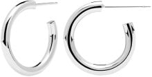 Женские ювелирные серьги supreme CLOUD Silver round earrings AR02-378-U