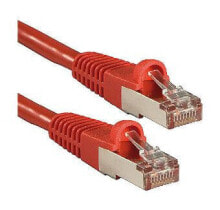 Lindy 47162 сетевой кабель 1 m Cat6 S/FTP (S-STP) Красный