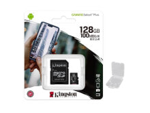 Купить карты памяти Kingston Brass: Kingston Canvas Select Plus - Flash memory card (microSDXC to SD adapter include