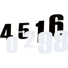 MOOSE HARD-PARTS Number 3 15 cm number stickers 3 units