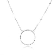 Женские кулоны и подвески minimalist silver necklace AGS1163 / 47