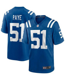 Nike men's Kwity Paye Royal Indianapolis Colts 2021 NFL Draft First Round Pick Game Jersey
