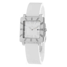 Женские наручные часы Женские наручные часы с белым силиконовым ремешком Folli Follie WF8A027ZDS ( 30 mm)