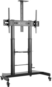 Brackets and racks for televisions and audio equipment