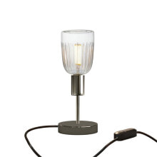 CREATIVE CABLES Alzaluce Tiche metal table lamp with 2-pole plug - dimmer