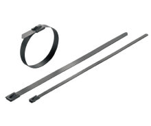 Weidmüller SCT-C стяжка для кабелей Полиэстер, Нержавеющая сталь Черный 100 шт 1015240000