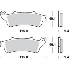 SBS P722-HS Sintered Brake Pads