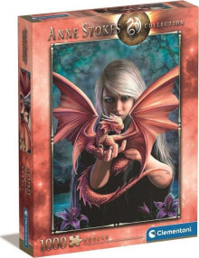 Clementoni Clementoni Puzzle 1000el Anne Stokes Collection Smocze dziecko 39640