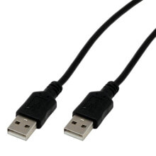 MCL Samar MCL 5m USB 2.0 - 5 m - USB A - USB A - USB 2.0 - Male/Male - Black