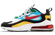 Nike Air Max 270 react 减震防滑 低帮 跑步鞋 男款 彩色拼接 / Кроссовки Nike Air Max 270 react DA2610-161