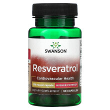 Swanson, Resveratrol, 500 mg, 30 Capsules