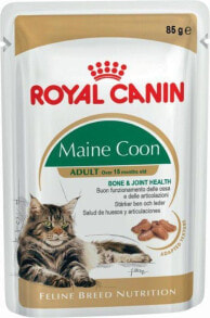 Влажный корм для кошек  	Royal Canin,  Maine Coon, для мейн - кунов, кусочки с мясом, 12 х 85 г