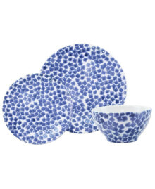 VIETRI santorini Flower 3-Piece Place Setting