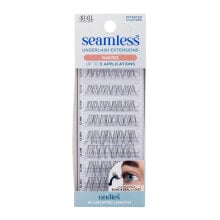 False eyelashes and glue