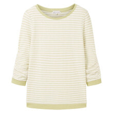 TOM TAILOR 1039980 Striped Jacquard Sweatshirt