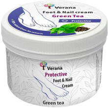 Schutzcreme für Füße und Nägel Grüner Tee - Verana Protective Foot & Nail Cream Green Tea 200 g купить онлайн