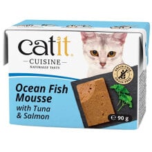 CATIT Cuisine 90g ocean fish mousse & tuna & salmon