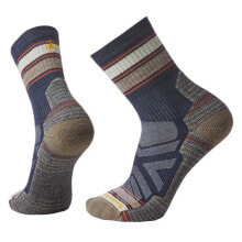 SMARTWOOL Performance Hike Light Cushion Striped crew socks