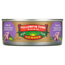 Дженова, Желтоперый тунец в оливковом масле, 142 г (5 унций)