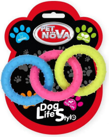 Игрушка для собак Pet Nova TPR 3-rings 18.5cm