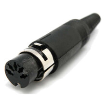 EUROCONNEX 1043 DIN Female Connector 3P