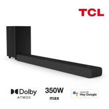TCL TS8132 динамик звуковой панели Черный 3.1.2 канала 350 W