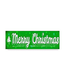 Trademark Global valarie Wade 'Merry Christmas Sign' Canvas Art - 8
