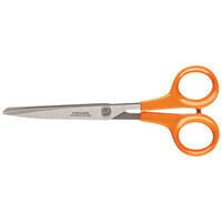 Fiskars 9859 - Adult - Straight cut - Single - Orange - Steel - Metal - Art & Craft scissors - Office scissors - Universal