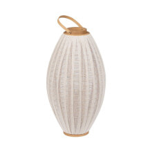 Lantern Beige Natural Bamboo Crystal 38 x 38 x 70 cm