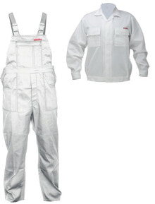 Lahti Pro Workwear white shirt and trousers, size XXL 182cm - LPQC822X