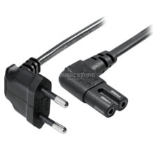 MUSIC STORE Power cable angled 0,75m