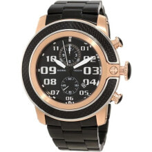 Мужские наручные часы с ремешком Мужские наручные часы с черным браслетом Glam Rock GR33103 ( 50 mm)