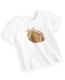 Купить детские футболки и майки для малышей First Impressions: Baby Boys Short-Sleeve Game Time Football Graphic T-Shirt, Created for Macy's