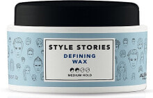 Wax and paste for hair styling