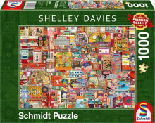 Детские развивающие пазлы schmidt Spiele Puzzle PQ 1000 Shelley Davies Zabawki retro G3
