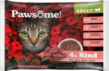 Pawsome Pawsome Adult Rind - wołowina saszetki 4x85g