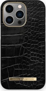 Купить чехлы для смартфонов iDeal of Sweden: iDeal Of Sweden IDEAL OF SWEDEN IDACAW20-I2161P-236 IPHONE 13 PRO CASE NEO NOIR CROCO