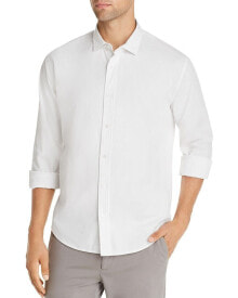 Белые мужские повседневные рубашки
