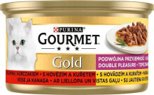 Купить влажные корма для собак Nestle: Nestle GOURMET GOLD 85g DE RAGOUT WÓŁ/KURA