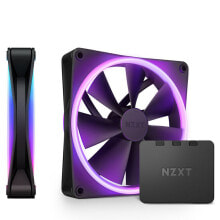 Купить кулеры и системы охлаждения для игровых компьютеров NZXT: NZXT F140 RGB DUO, PWM, 140mm, 2er Pack - schwarz