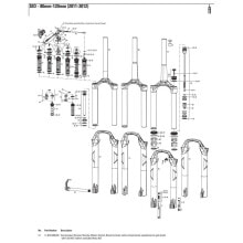 Forks for bicycles