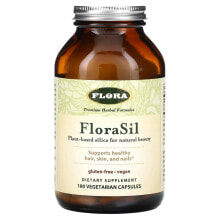 Flora, FloraSil, 180 вегетарианских капсул
