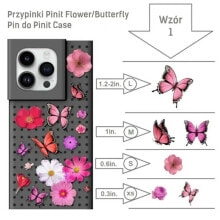 PINIT Pattern 1 Flower/Butterfly pin