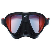 Masks and snorkels for scuba diving