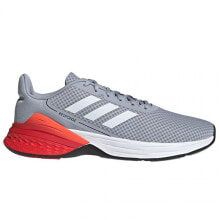 Мужская спортивная обувь для бега мужские кроссовки спортивные для бега серые текстильные низкие Adidas Response SR M FY9152 running shoes